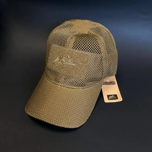 5 - Тактична кепка Helikon BBC Mesh. Койот