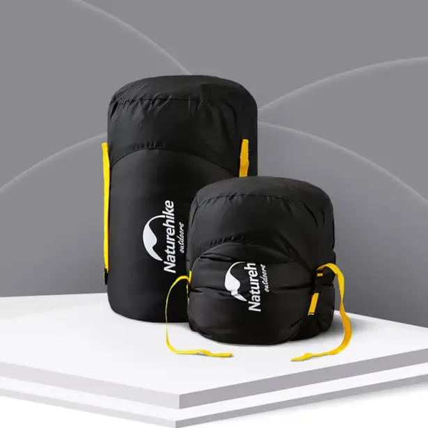 5 - Мішок компресійний Naturehike NH19PJ020 L. Чорний