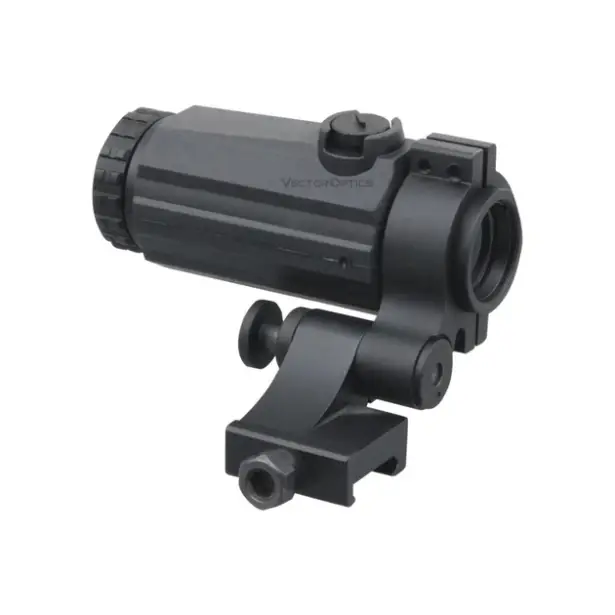 3 - Оптичний збільшувач Vector Optics Maverick-III 3х. Чорний