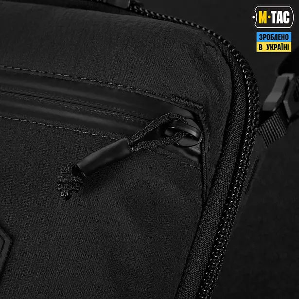 10 - Сумка через плече M-Tac Pocket Hardsling Lite-C Elite. Чорний