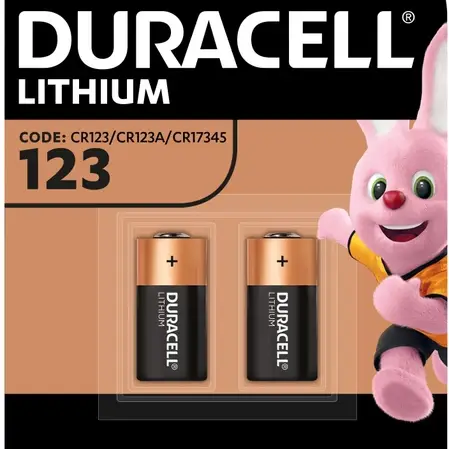 1 - Батарейки Duracell Ultra Lithium CR123A, 2 шт