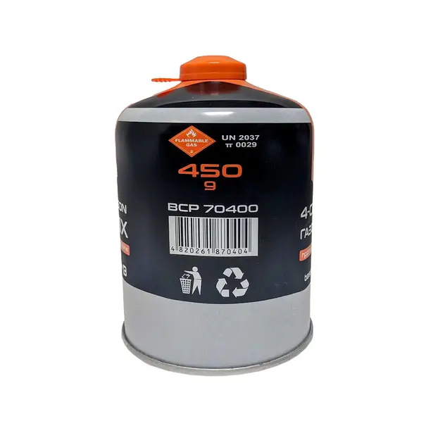 3 - Газовый баллон BaseCamp 450 г всесезонный