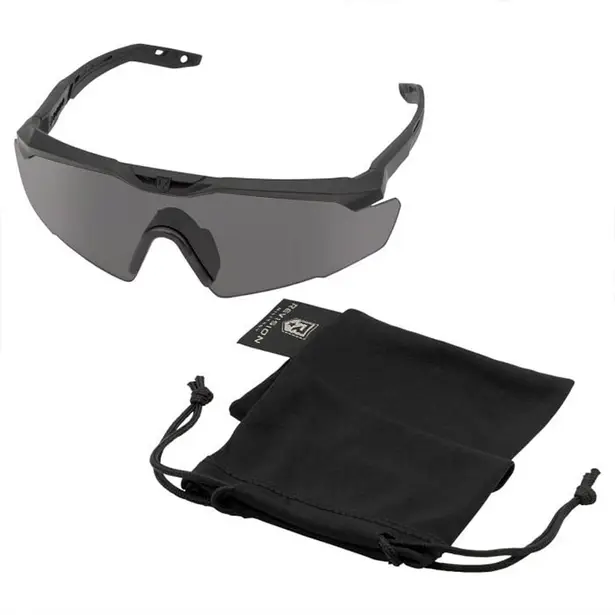 2 - Окуляри тактичні Revision Sawfly R3 Max Smoke Lens Regular. Чорний