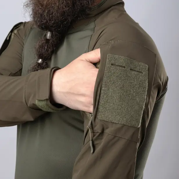 5 - Убакс тактичний Combatant Raider Core довгий рукав. Хакі