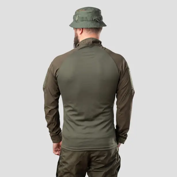 12 - Убакс тактичний Combatant Raider Core довгий рукав. Хакі