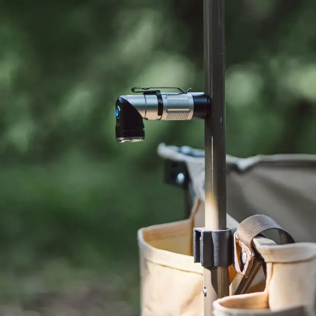 3 - Ручний ліхтар з кліпсою Naturehike CNK2450ZM013. Сірий