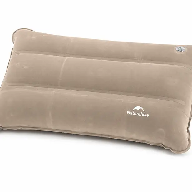 1 - Подушка надувная квадратная Naturehike NH18F018-Z. Бежевый