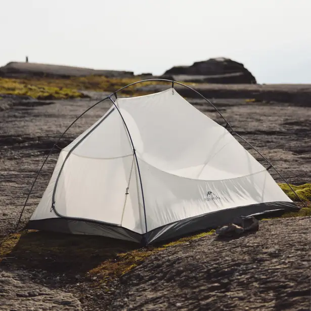 5 - Намет надлегкий одномісний Naturehike Cloud Up Base 1 Tent Pro CNK2350WS020. Пісочний