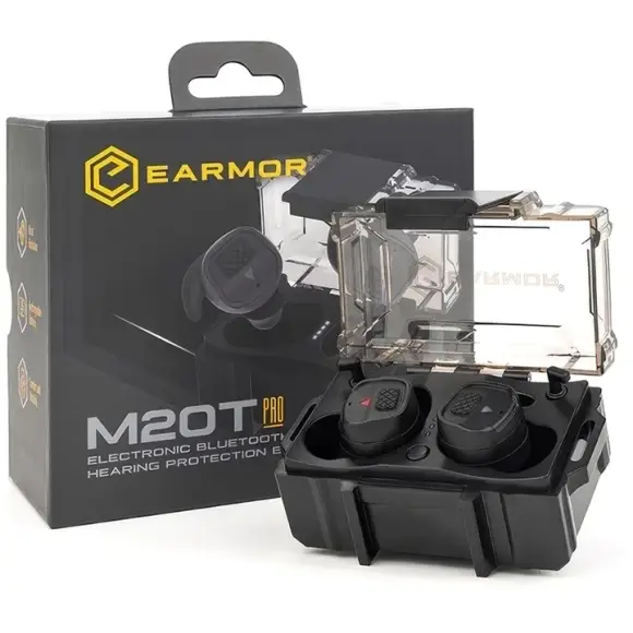 1 - Активні навушники (беруші) EARMOR M20T Pro. Чорний