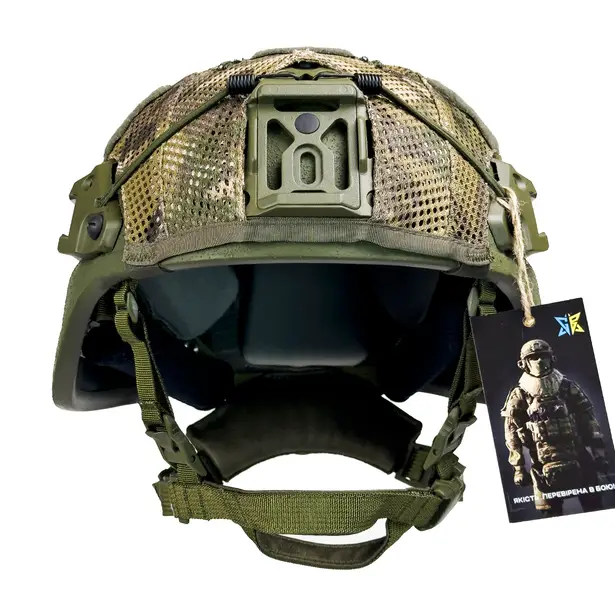 2 - Шолом Sestan-Busch Helmet BK-ACH-MC. Олива. (S-XL)