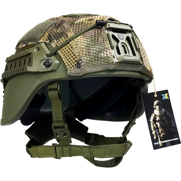 3 - Шолом Sestan-Busch Helmet BK-ACH-MC. Олива. (S-XL)