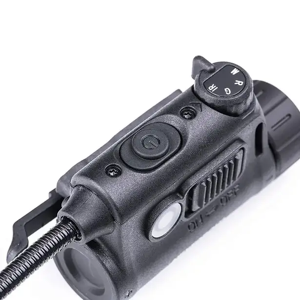 2 - Ліхтар тактичний для шолома M-Tac Nextorch. Чорний
