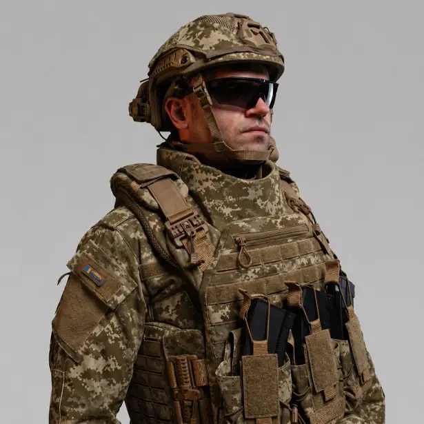 8 - Балістичний захист шиї Warmor Neck Protection 2.0. 1 клас SPECPROM. Піксель