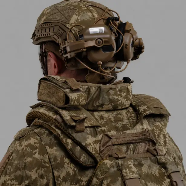 7 - Балістичний захист шиї Warmor Neck Protection 2.0. 2 клас SPECPROM. Піксель