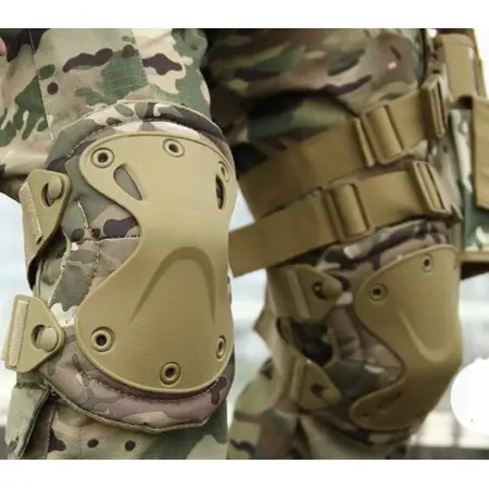 2 - Наколінники тактичні + налокотники Combat Мультикам.