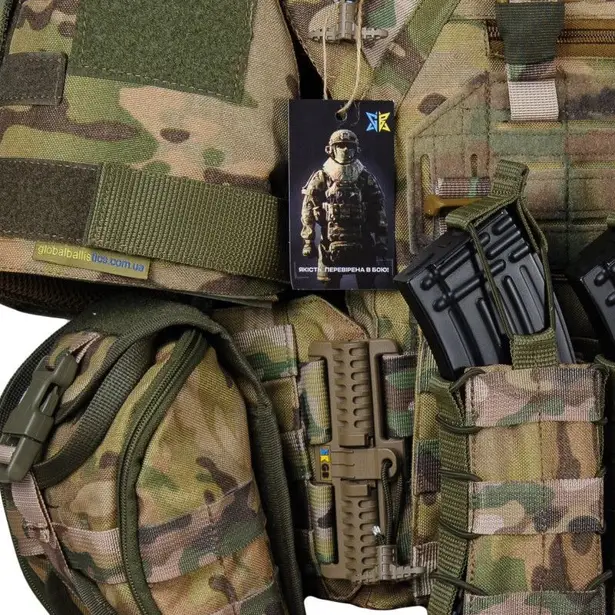 18 - Бронежилет Warmor Gen. 3. без плит, с захистом: шиї, плечей, бічних деталей (камербандів), наплічника, фартуха, пояса РПС, стегон ніг