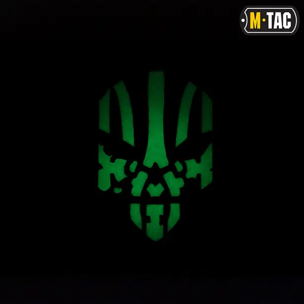 2 - Шеврон-нашивка M-Tac Месник Laser Cut горизонтальна. Чорний