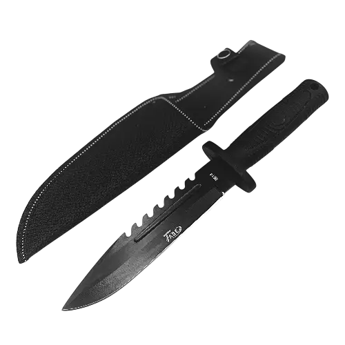 2 - Ніж мисливський Columbia ME14. Чорний