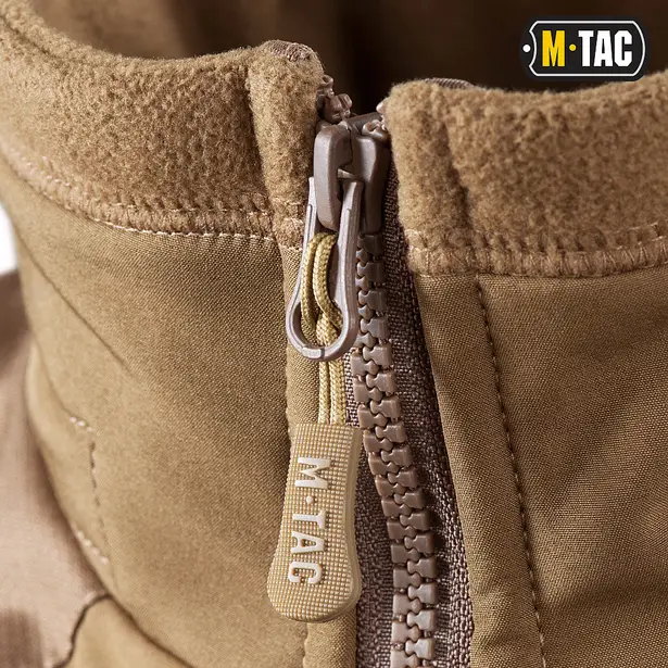 10 - Тактична куртка M-Tac Norman Windblock Fleece. Койот