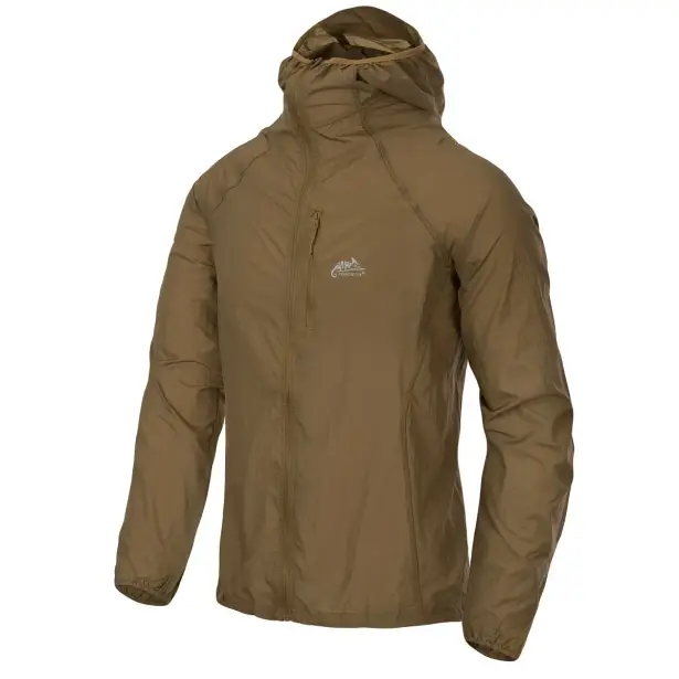 1 - Куртка вітровка Helikon Tramontane WindPack. Койот