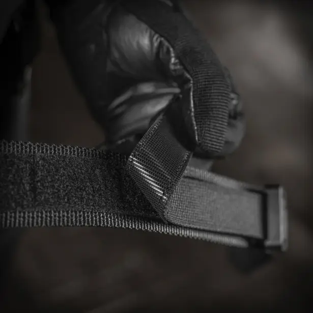 6 - Тактичний ремінь M-Tac Cobra Buckle Belt Gen.II. Чорний