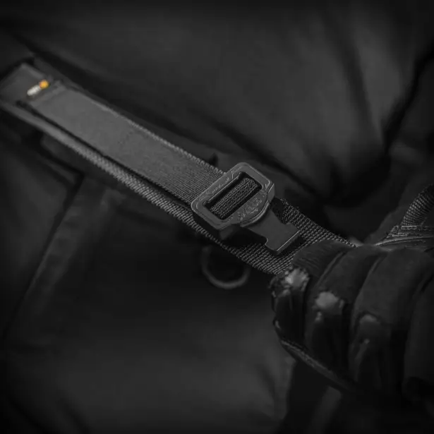 9 - Тактичний ремінь M-Tac Cobra Buckle Belt Gen.II. Чорний