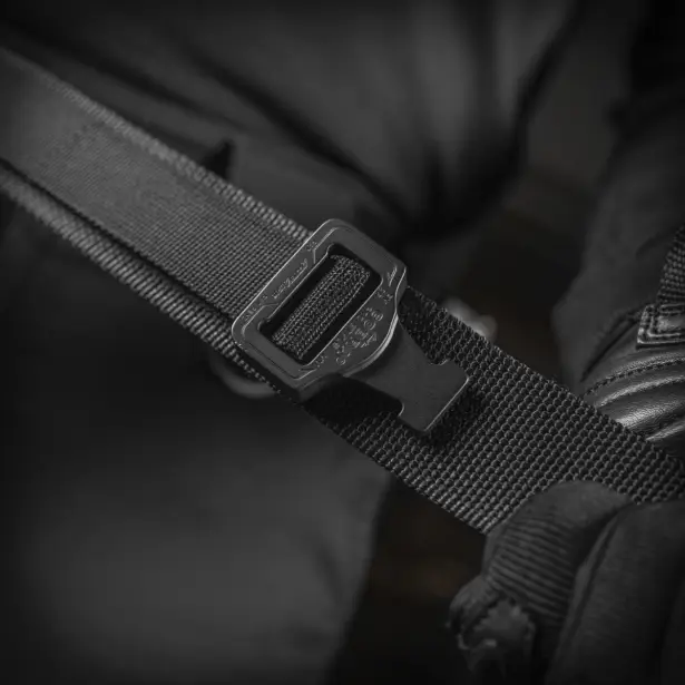 10 - Тактичний ремінь M-Tac Cobra Buckle Belt Gen.II. Чорний