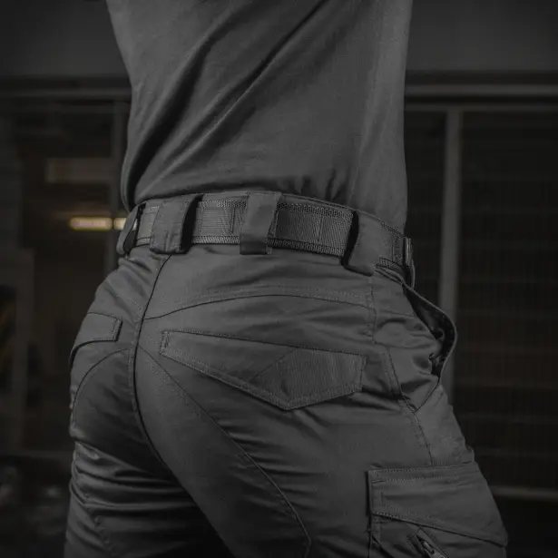 11 - Тактичний ремінь M-Tac Cobra Buckle Belt Gen.II. Чорний