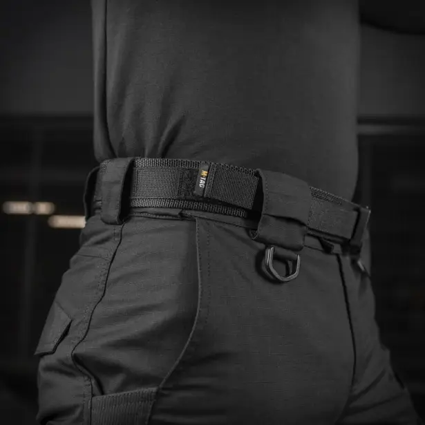 14 - Тактичний ремінь M-Tac Cobra Buckle Belt Gen.II. Чорний