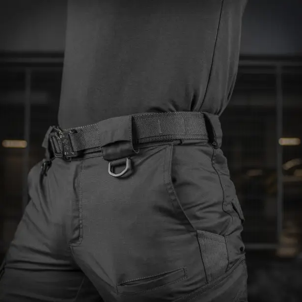 15 - Тактичний ремінь M-Tac Cobra Buckle Belt Gen.II. Чорний