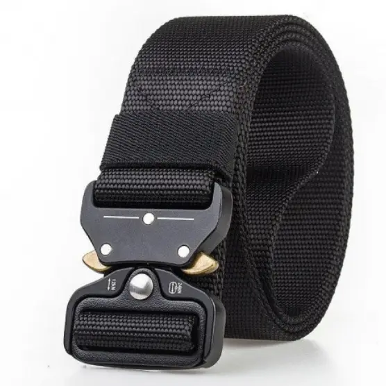 1 - Ремінь тактичний воєнний Assault Belt Чорний