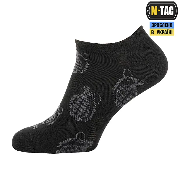 2 - Носки M-Tac літні легкі Grenades. Чорний