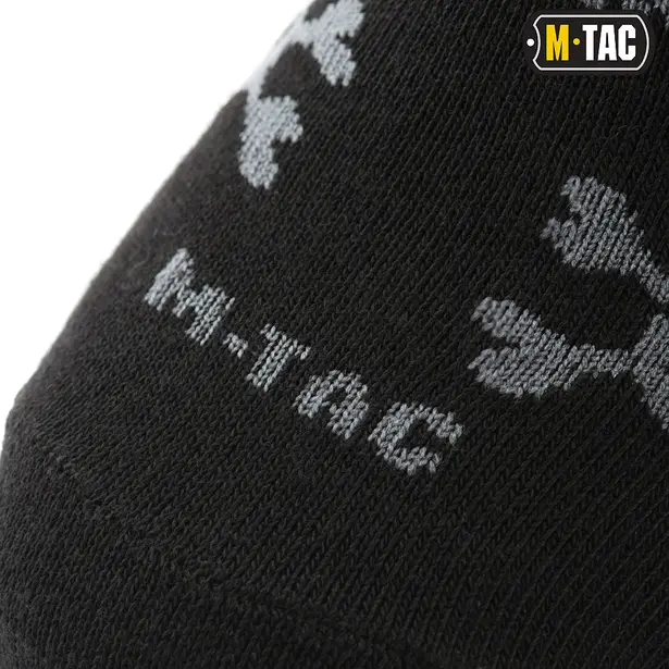 5 - Носки M-Tac літні легкі Pirate Skull. Чорний