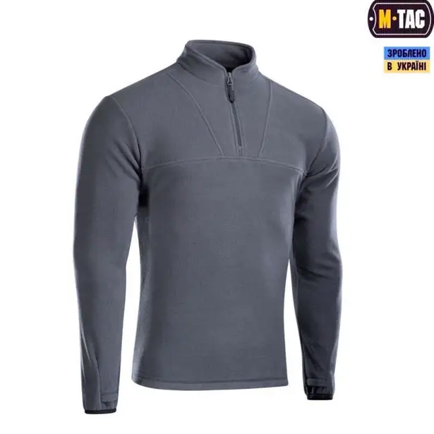 3 - Кофта флісова M-Tac Delta Fleece. Темний сірий