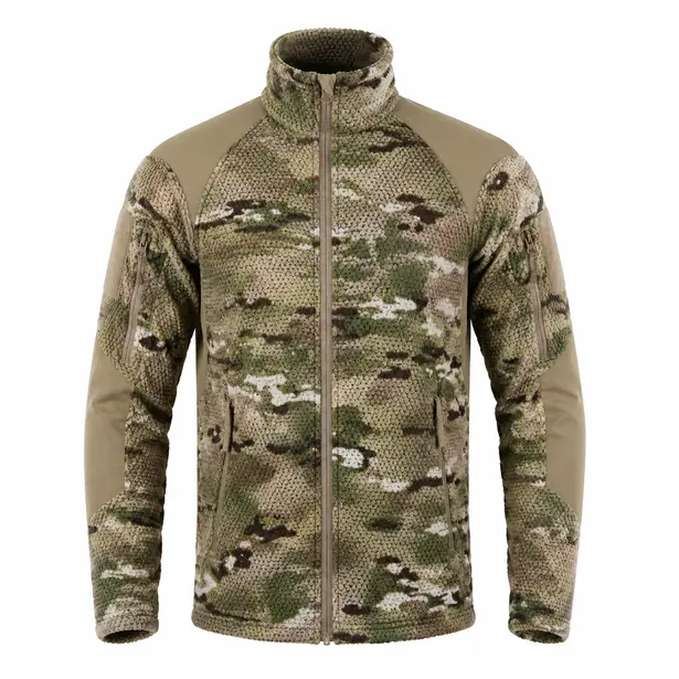 1 - Кофта тактична флісова Han-Wild Grid Fleece. Мультикам