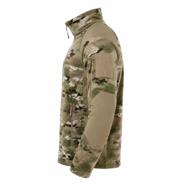 2 - Кофта тактична флісова Han-Wild Grid Fleece. Мультикам