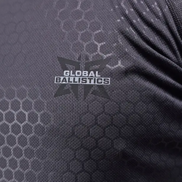 5 - Футболка тактическая Global Ballistics Hexagon. Серый