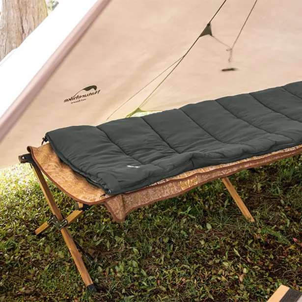 2 - Спальный мешок правый F150 NH22MSD05 Naturehike. Серый