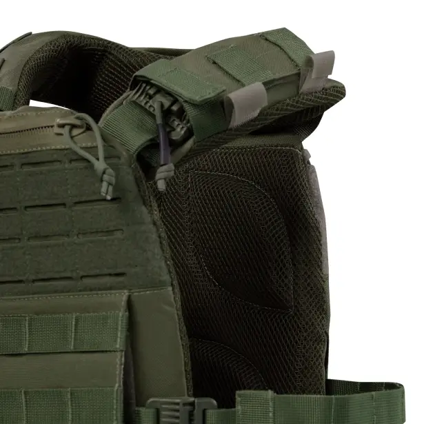 15 - Плитоноска TUR PRO Скелетон з системою швидкого скидання. Molle. Колір Олива.