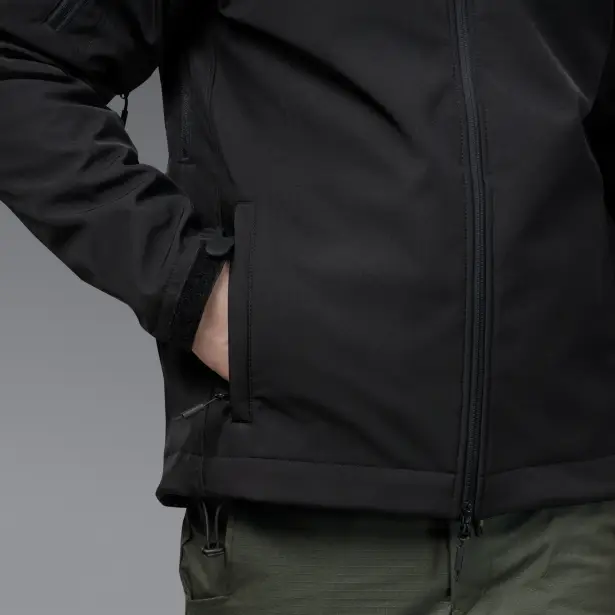 15 - Куртка тактична SoftShell APEX Shield Storm. Осінь-Весна Чорний. Розмір S