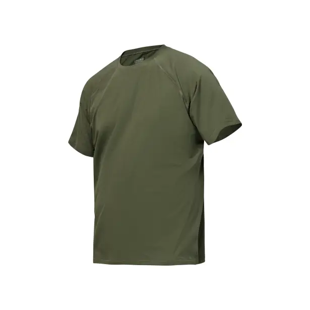 1 - Футболка Urban Cotton. Бавовна/еластан. Олива. Розмір L