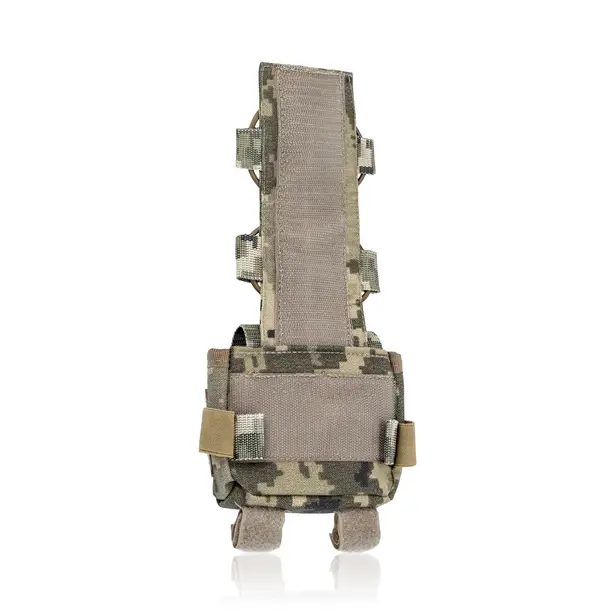 3 - Підсумок-противага для шолома (кріплення на тилову частину). Cordura 1000D. Піксель