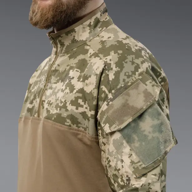 6 - Убакс BattleSkin Regular. Тактична сорочка. Піксель. Розмір: L