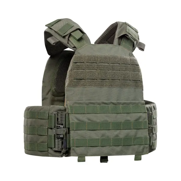 3 - Плитоноска КРУК, система швидкого скидання. Molle. Колір Олива.