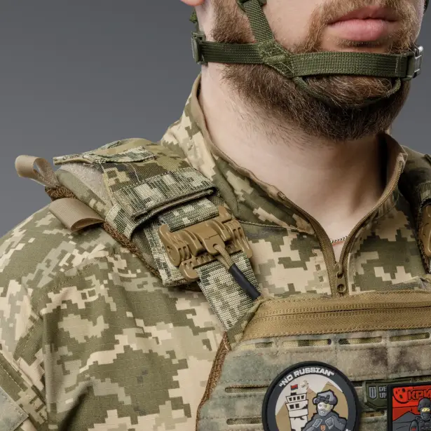 5 - Плитоноска TUR PRO Gen 1. З системою швидкого скидання, для бронеплит розміром 25х30 см. Колір Піксель. Розмір L