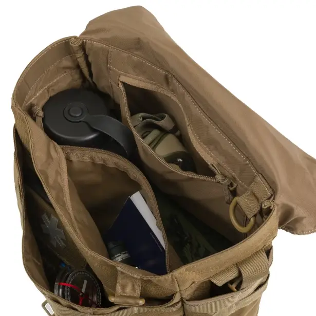 6 - Тактична сумка Helikon Bushcraft Haversack 8л. Койот
