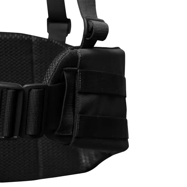 8 - Тактичний розвантажувальний пояс РПС, Cordura 1000D. Чорний. L/XL