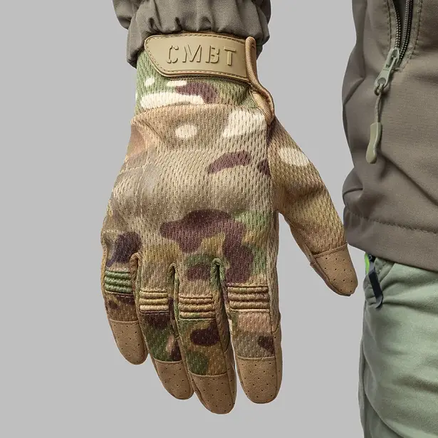 5 - Рукавички тактичні Combatant A30. Мультикам