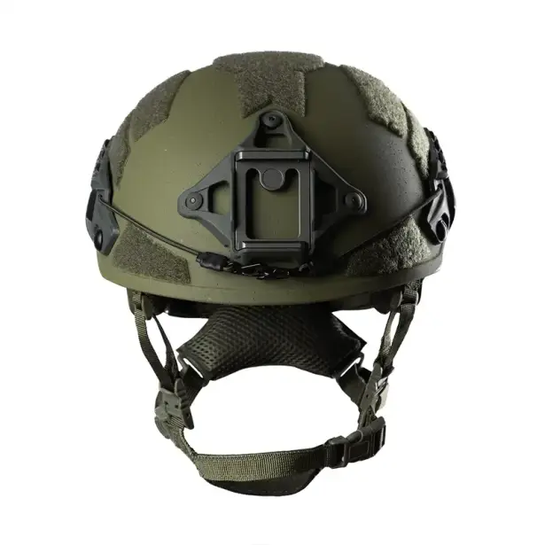 3 - Полегшений тактичний шолом Combatant SuperLITEweight 1.1 kg. Балістичний (NIJ IIIA). Олива. Розмір L