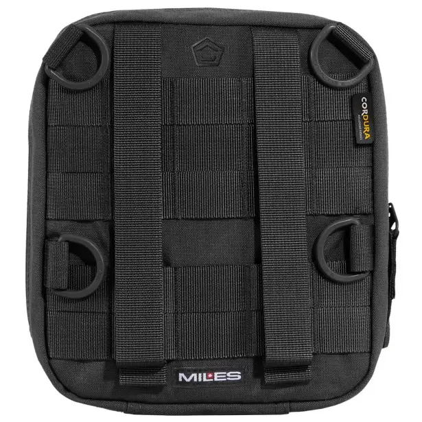 3 - Органайзер тактический Pentagon EDC 2.0 Pouch Molle LaserCut. Черный